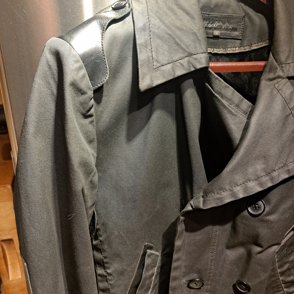 RUDSAK Black Jacket with Classic Collar - Picture 4 of 9